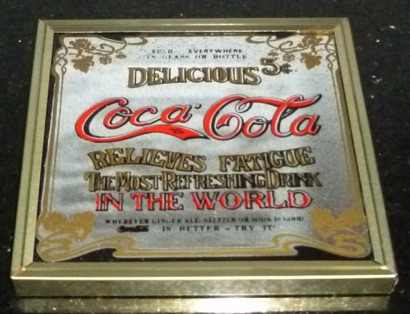 S9249-11 € 3,00 coca cola spiegel 11 x 11 cm